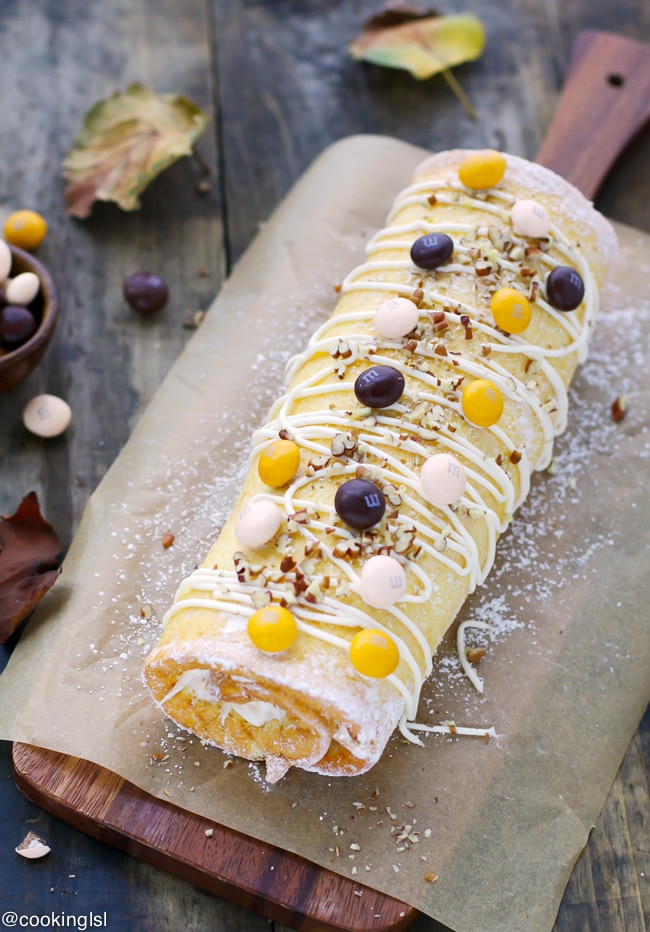 Fall roll cake