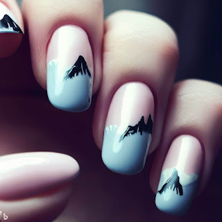 mountain peak nail art designs mountain peak nail art designs
