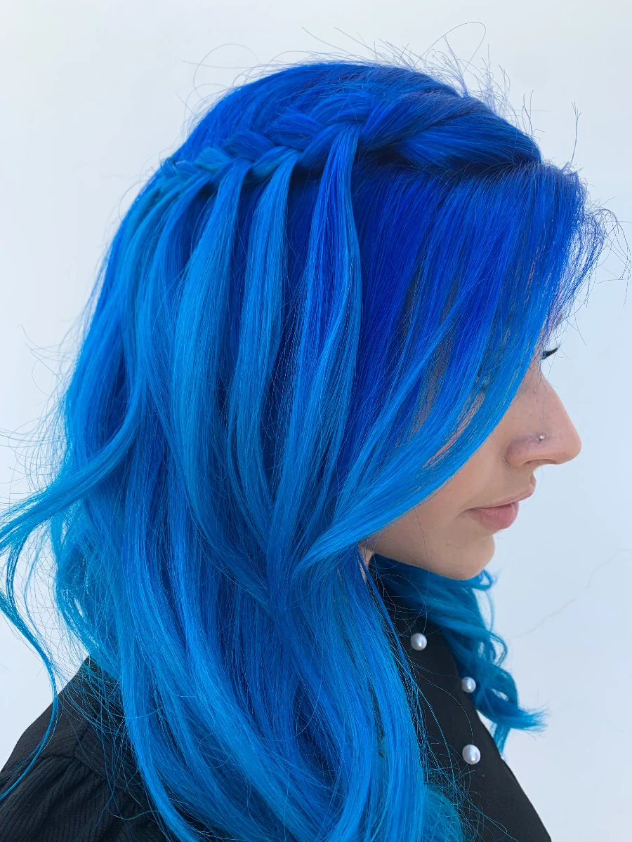 Kit de tinte capilar semipermanente Splat Blue Ombre en Ombre ...