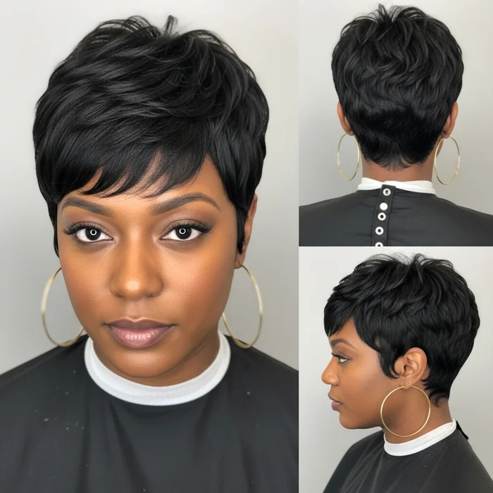 pixie bob haircuts for black women