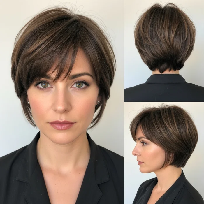 pixie bob haircuts with bangs