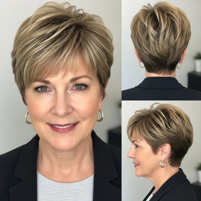 Pixie Haircut For Oval Faces