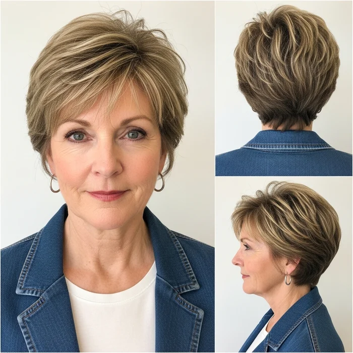 Pixie Haircut Over 50