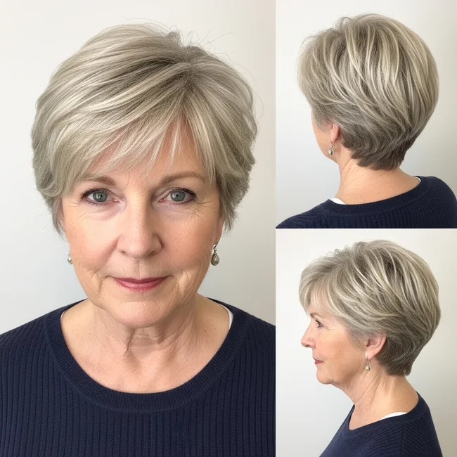 pixie haircut styles over 70 fine hair