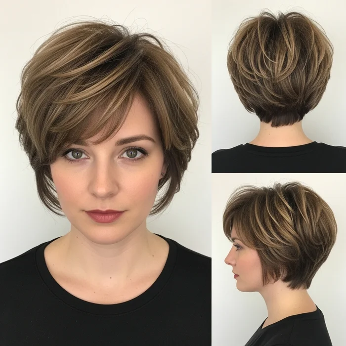 Pixie Haircut Thick Wavy Hair