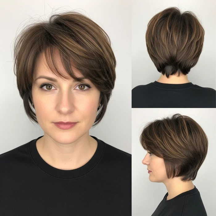 pixie layered bob haircuts