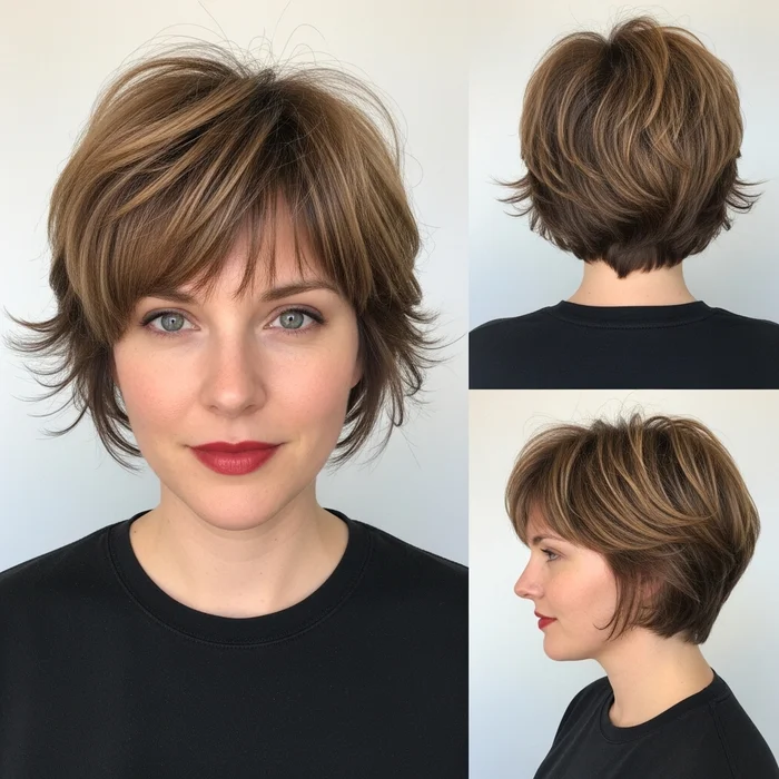 Pixie Shag Haircut