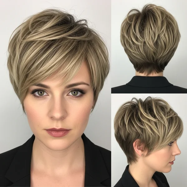 Pixie Hairstyles for Thick Hair