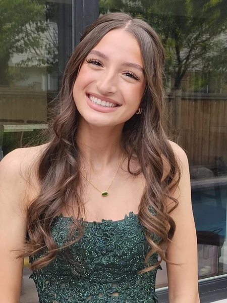 Polished Long Soft Waves with Face-Framing Layers