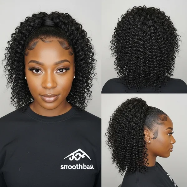 Ponytail Hairstyles for Black Women Curly