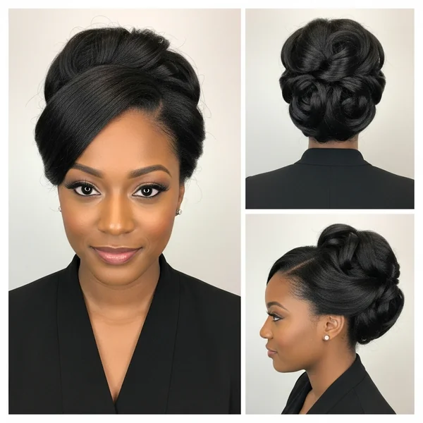 Prom Hairstyles for Black Women Updos