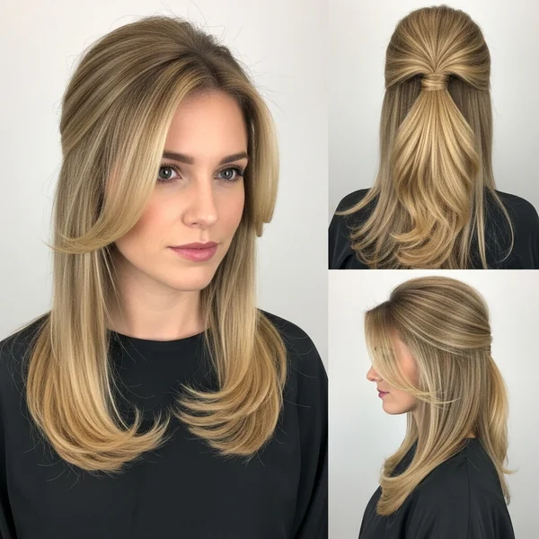 Prom Hairstyles for Long Hair Half Up