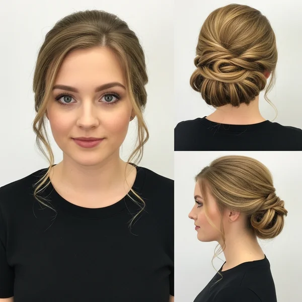 Prom Hairstyles Half Up Half Down