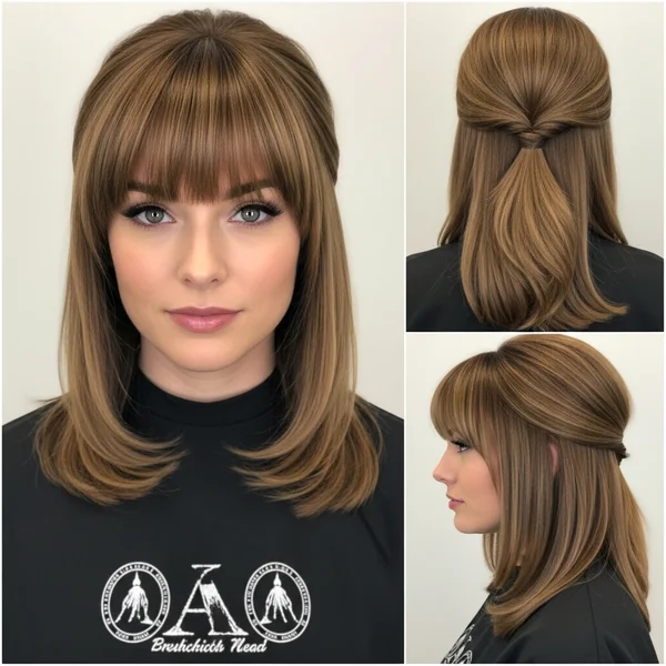 Prom Hairstyles With Bangs
