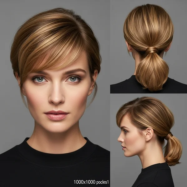 Prom Ponytail Hairstyles Short Hair
