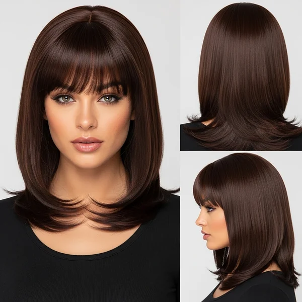 Prom Wig Hairstyles Bangs