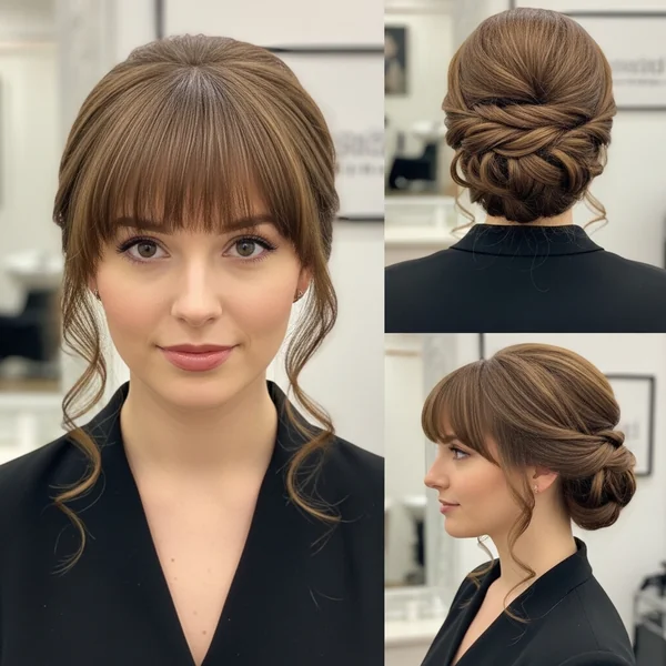 Prom Hairstyles With Bangs