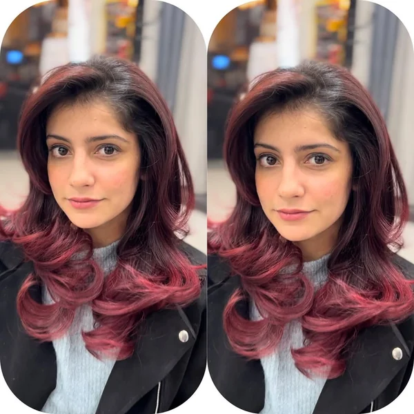 Radiant Sun-Kissed Lob with Soft Face-Framing Swirls