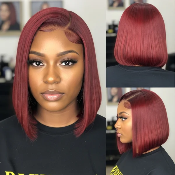 Red Bob Hairstyles For Black Women