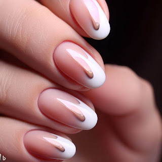 reverse French manicure nail art designs reverse French manicure nail art designs