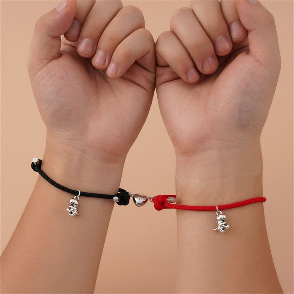 Pendant Matching Bracelets Magnetic Couple Bracelet Love Couple ...