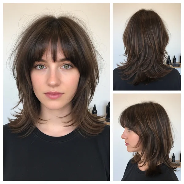 Shag Hairstyles Medium Fine Hair