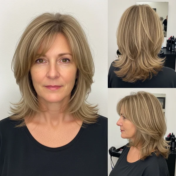Shag Hairstyles Medium Over 50
