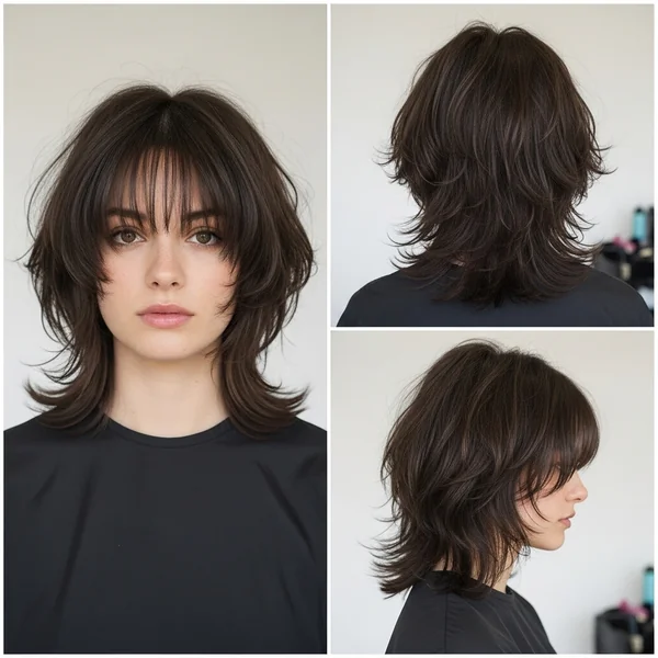Shaggy Bob Hairstyles for Thick Hair