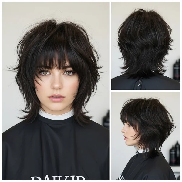 Shaggy Inverted Bob Hairstyles
