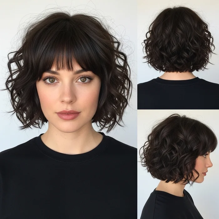 short curly bob hairstyles