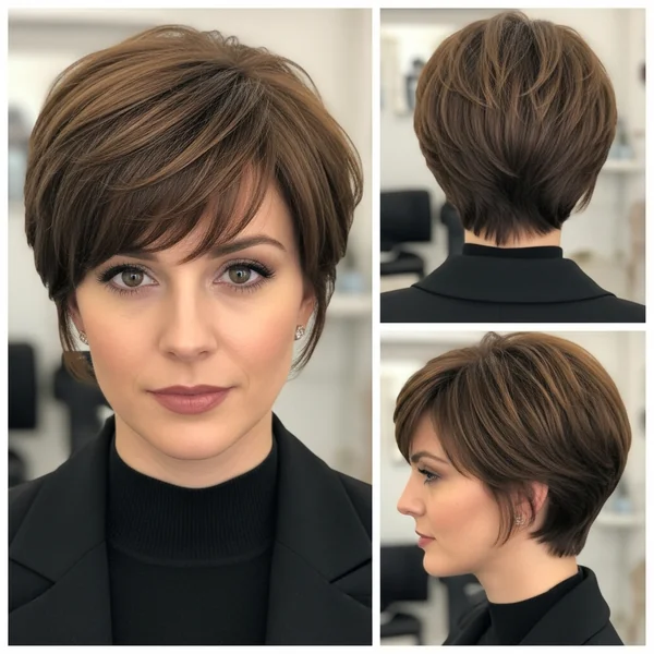 Short Hair With Bangs Prom Hairstyles