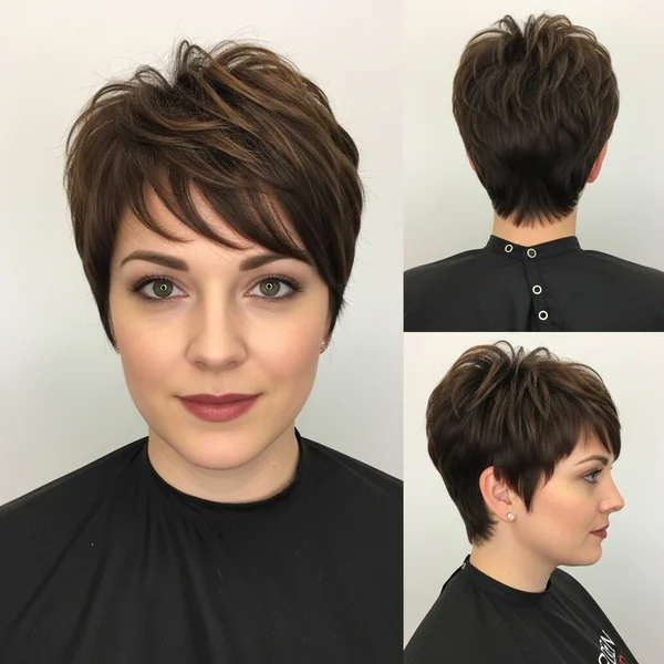 Short Low Maintenance Haircut For Thick Hair