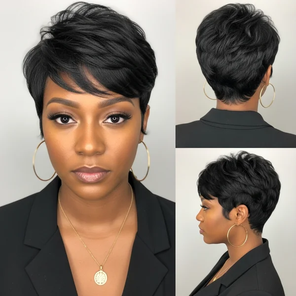 Short Prom Hairstyles for Black Women