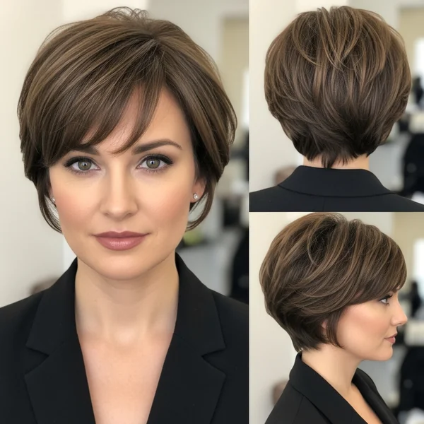Short Prom Hairstyles With Bangs