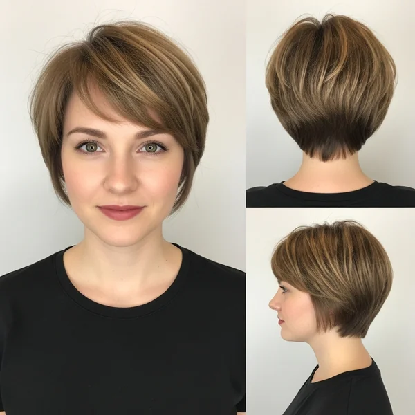 Short Bob Pixie Haircut