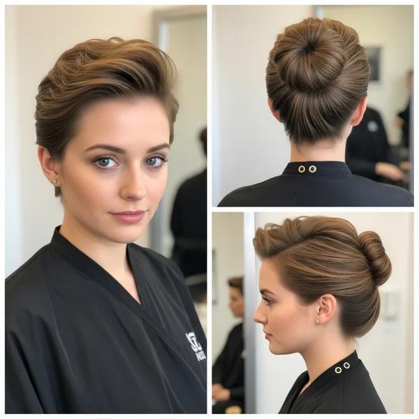 Short Bun Hairstyles