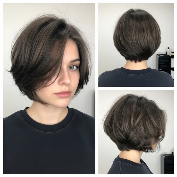 Short Choppy Layered Bob Hairstyles