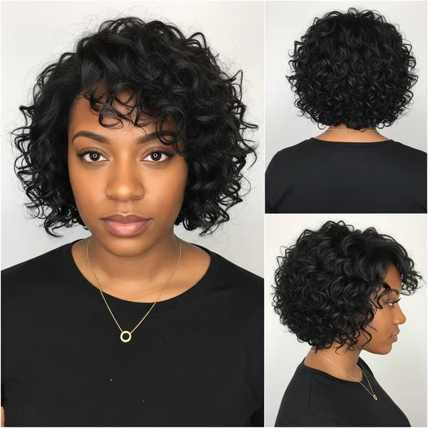 short curly hair african american black women bob hairstyles