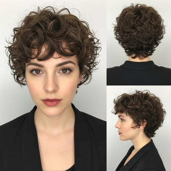 short curly hairstyles