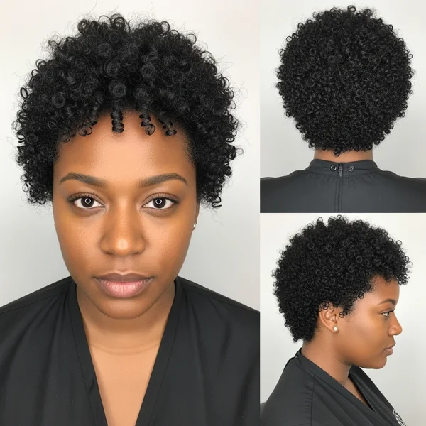 short curly hairstyles for black women