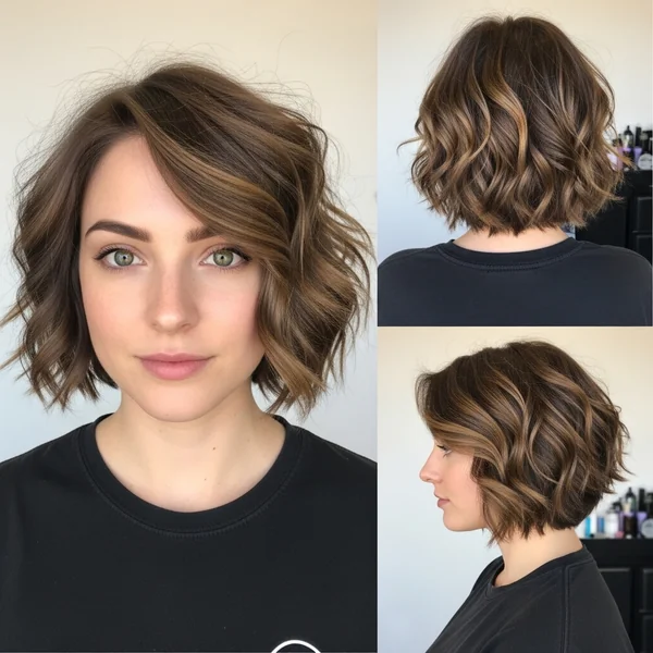 Short Haircuts for Thick Wavy Hair