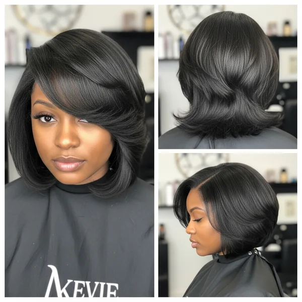 Short Layered Bob Hairstyles Black Women