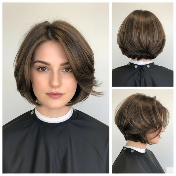 Short Layered Bob Hairstyles for Thick Hair