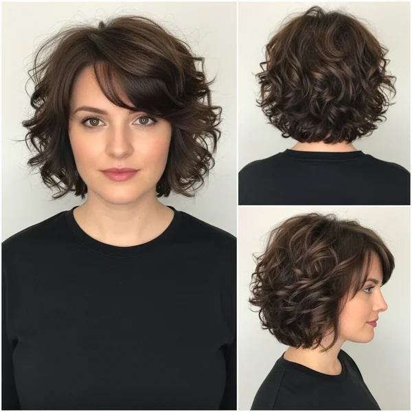 Short Layered Curly Haircuts