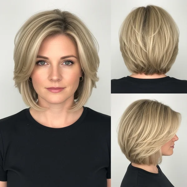 Short Layered Haircuts Blonde