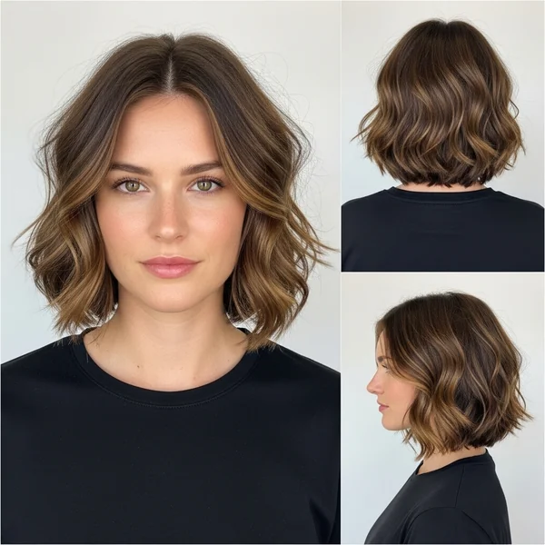 Short Layered Haircuts For Wavy Hair