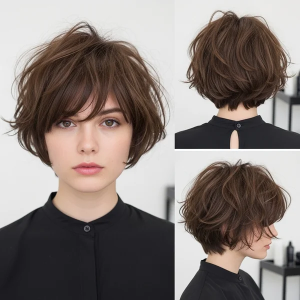 Short Messy Bob Hairstyles