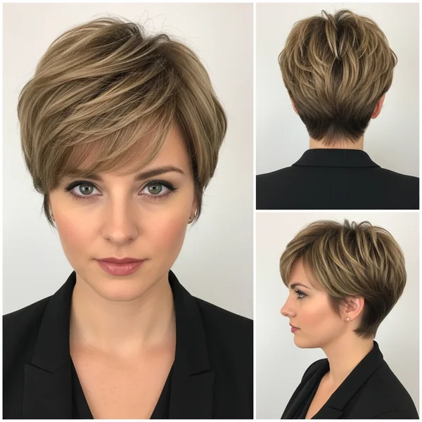 Short Pixie Haircuts for Thick Hair