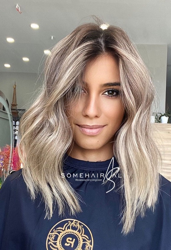 37 Best Blonde For Medium Length Haircuts : Sweet Baby Blonde with Facelights I Take You | Haircuts, Hairstyles, Hair Colours, Home Decor to Wedding Ideas