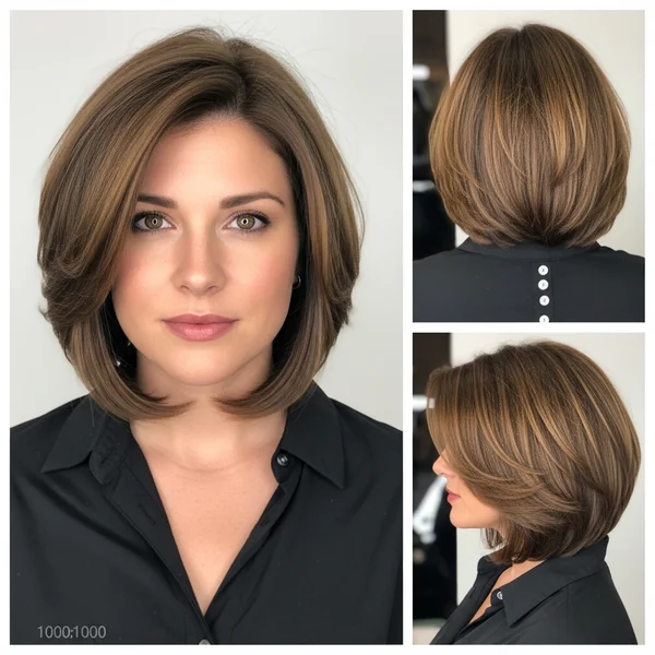 Shoulder Length Bob Haircut For Thick Hair